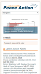 Mobile Screenshot of masspeaceaction.org